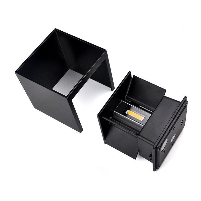 MengPao Square Rechargeable LED Wall Lamp