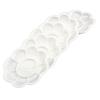 25Pcs Plastic Nail Art Paint Color Mixing Palette Plate Disk Essential Tool