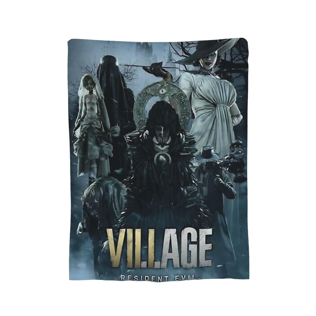 Residents Evils 9 Blanket Flannel All Season Portable Super Warm Throw Blanket for Sofa Car Bedspreads
