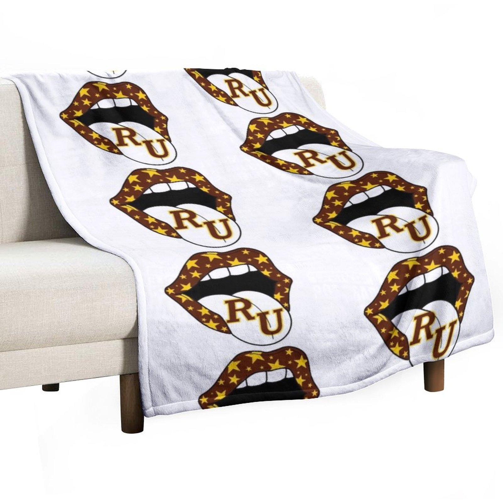 Плед Rowan University Аниме Детские Пледы для Кемпинга и Путешествий 30x40in