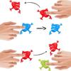 1-12Pcs Jumping Frog Bounce Fidget Toys For Kids Novelty Assorted Stress Reliever Toys For Children Birthday Gift Party Favor