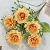 Flower Artificial Peony Wedding Hotel Restaurant Decoration Ornament Desktop