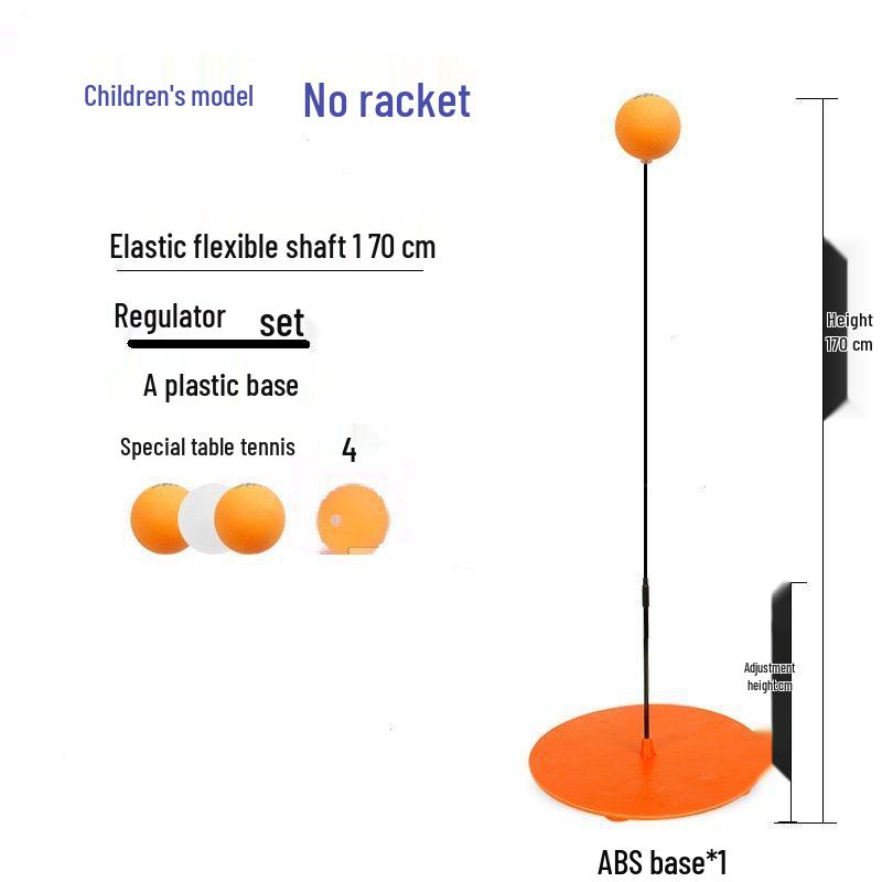 

Тренажер для настольного тенниса с эластичным валом - Идеально подходит для домашних тренировок и занятий родителей с детьми