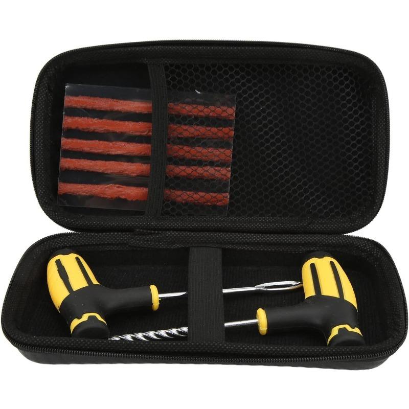 

Tubeless Tire Repair Tools Household Accessories Bike Pipe Tire Anti-puncture Kit Tire Repair Kit With Convenient Storage Box
