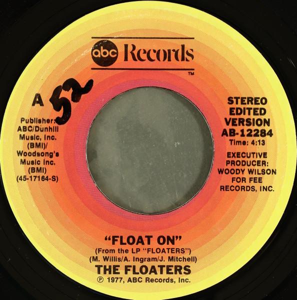 

7inch Record FLOATERS - Float On AB12284 ABC Records 1977 US Soul/Funk Used