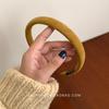 Korean Suede Hair Hoop for Women - French Retro Autumn/Winter Style Hair Accessory.