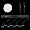 FionTu Professional Gooseneck Wireless Conference Audio System (CN Version)