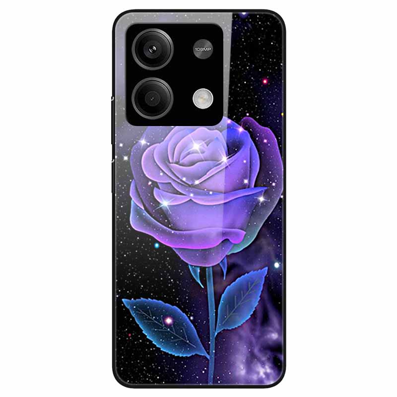 For Redmi Note 13 Pro 5G Case Tempered Glass Hard PC Phone Back Cover for Xiaomi Redmi Note13 5G Note 13Pro 5G Funda Shell Coque