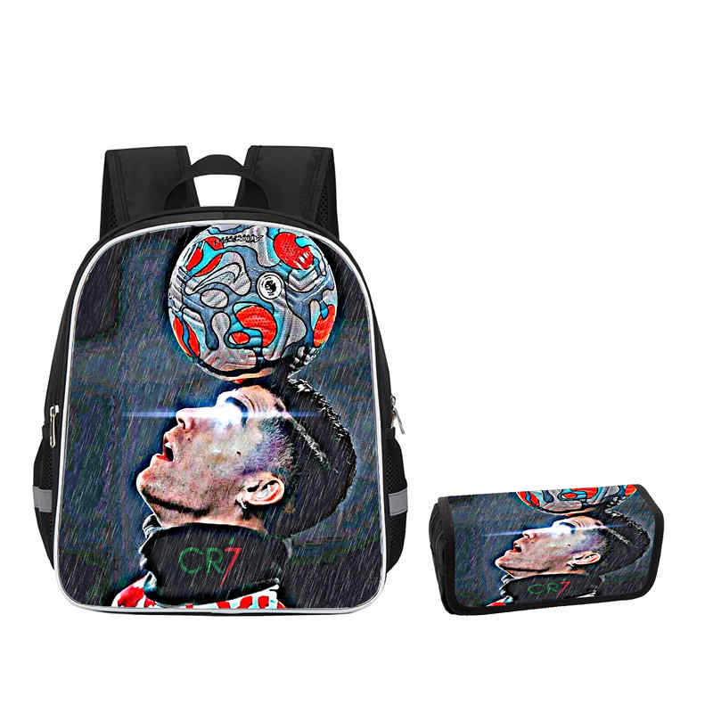 Zaino Circondato da Stelle dello Sport Borsa da Scuola da Uomo e da Donna Astuccio a Flip Casual