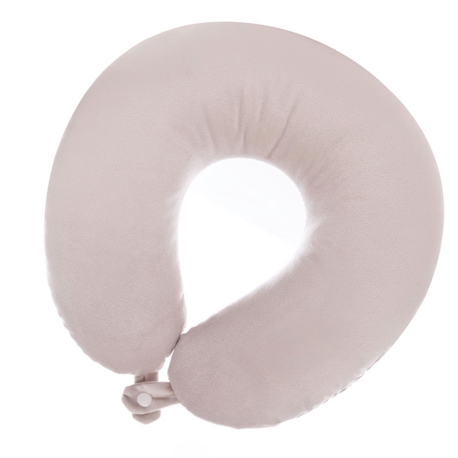 

Подушка для шеи в форме буквы U из полипропилена и хлопка, супермягкая, снимает усталость, удобная и портативная подушка для шеи