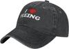 I Love Peeing Graphic Cotton Baseball Cap Adjustable Vintage Dad Hat Casual Unisex