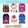 Diwali Festival Paper Party Decor Tags With 60pcs For Venue Decoration Craft Supplies