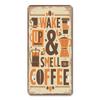 Coffee Licenses Vintage Metal Tin Signs Retro Plate Coffee Time Posters Plaques for Cafe Kitchen Living Room Home Wall Art Decor