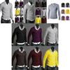 Stylish Men's Long Sleeve V-neck Knitted Cardigan Pullover Warmer Jumper Sweater Shirt Top For Casual Wear