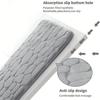 Washroom Toilet Foot Mat U-shaped Floor Mat Waterproof Pad Bathroom Water Absorption Anti-skid Pad