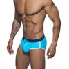 UXH Herren Farbblock Dreieck Badehose: Europäische & Amerikanische Stile, Einfarbig, Strandbikini.