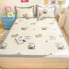 Premium End Animated Ice Silk Bed Mat Summer Cool Down Sleeping Mat Bed Adult Child Washable Cooling Bed Pad and Pillowcases