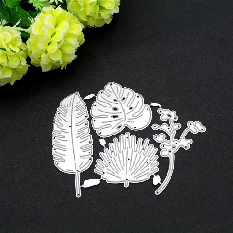 Leaves Metal Cutting Dies Stencils for Scrapbooking Album Decorative Embossing Card Crafts Template