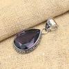 Amethyst Gemstone Handmade 925 Sterling Silver Jewelry Pendant For Wedding Gift