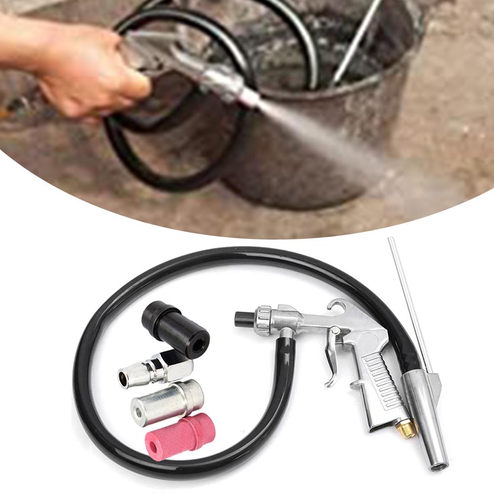 Air Sandblaster + Tube + Connector + Mouth + Nozzles Sandblasting Tools Kit