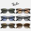 Ray-Ban Sunglasses RB4258F Angular Black Horn-rimmed 601/71 Basic (Dark Green-Black)
