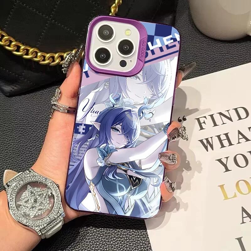 Genshin Impact Flins Columbina Phone Case For Xiaomi POCO X6 X3 M6 F6 F5 X5 X6 X7 F7 Pro 11 Lite 12 13 14 13T 14T 15T Pro Cover