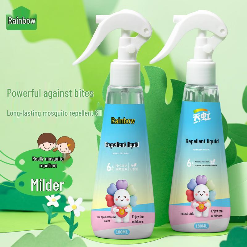 Tianhong 180ML Portable Mosquito Repellent Spray (2-Pack)