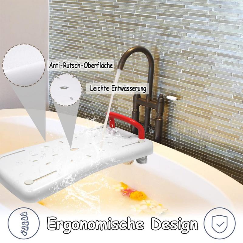 Transfer Bench For Bathtub Elderly Bathtub Shower Board Bath Sitting Board With Rounded Corners For Disabled People The Elderly