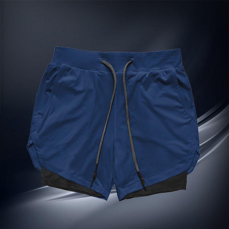 Pánská rychleschnoucí sportovní souprava: Venkovní běžecké fitness kalhoty a bezrukávová vesta na letní basketbalový trénink