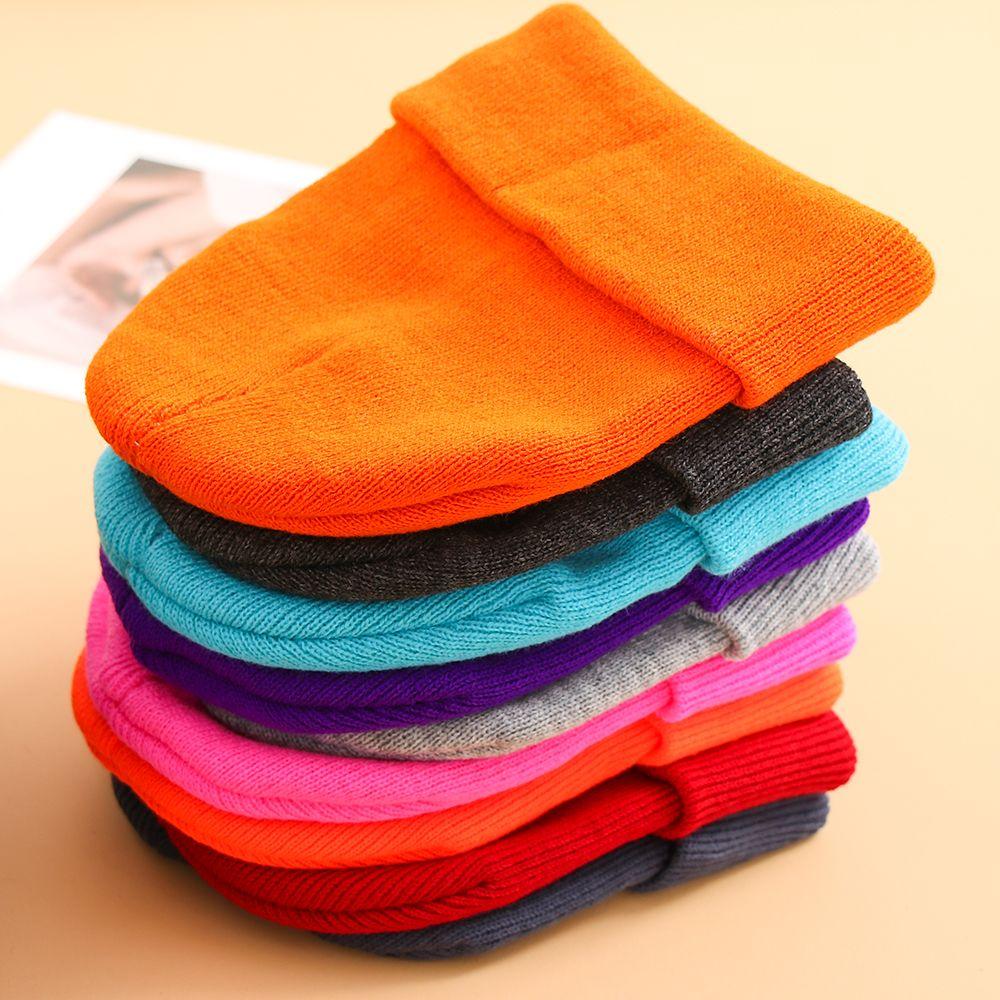 Ladies Casual Cap Woman/Men Female Beanie Caps Knitted Beanies Warmer Bonnet Winter Autumn Hats