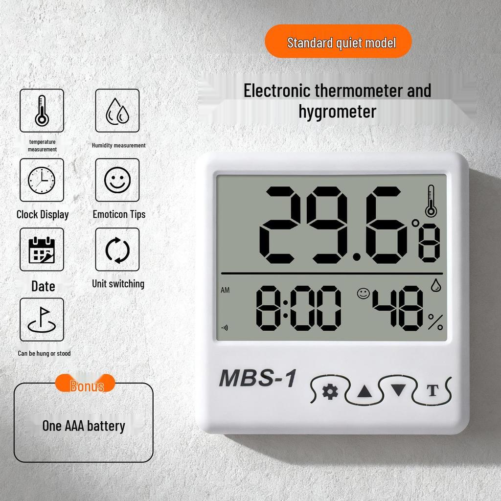 Mini Digital Thermometer & Hygrometer for Pets, Cars, and Aquariums