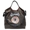 Fashion Solid Exquisite Embroidery Donut Sweet Shoulder Bags for Women 2026 Hot Sale Large Capacity Portable Elegant Tote Bags