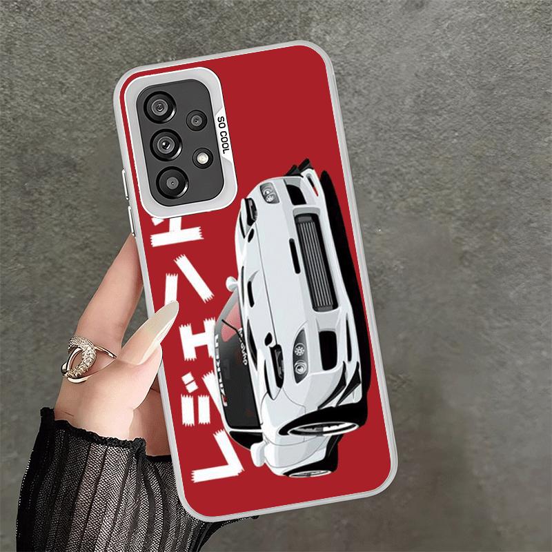 

JDM Tokyo Drift Sports Car Shockproof Phone Case for Samsung A17 A16 A15 A14 A37 A57 A36 A56 A26 A35 A55 A25 A34 A54 A24 A13 A23 Samsung A17
