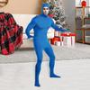 Yousheng Stage Performance Jumpsuit with Zipper Closure Full Outfit Halloween Carnival Cosplay Custome Skin Tight Jumpsuit Role-Playing Photography