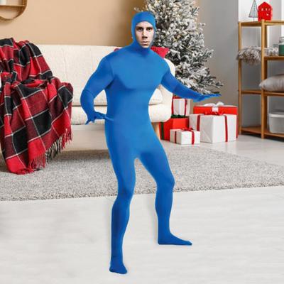 Mono de Rendimiento Escénico Yousheng con Cierre de Cremallera Atuendo Completo Halloween Carnaval Cosplay Disfraz Mono Ajustado al Cuerpo Fotografía de Juego de Roles