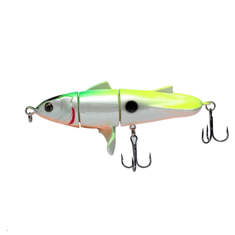 Bionic Ternary Lure Form Hard Bait Double Hook Fish Shape Abs Decoy Gear Fishing