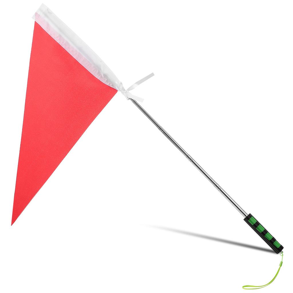 Handheld Tour Guide Flag Adjustable stick for Kids School Excursions Outdoor Sports Events Visible Signal