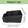 Multifunction Car Storage Bag Oxford Fabric Car Organizers Multiple Compartment for Easy Installation Removal in Any Vehicle