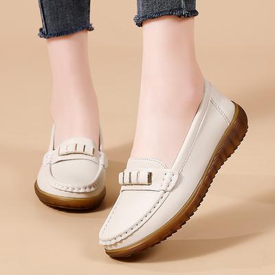 Mocasini din piele PU pentru femei Mocasini clasici Pantofi confortabili, ușori, pentru mers, pantofi de șofer pentru femei.