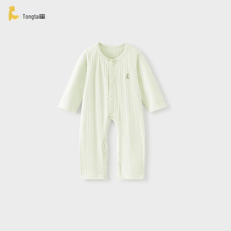 TONGTAI Baby Pure Cotton Long Sleeve Summer Romper 66cm