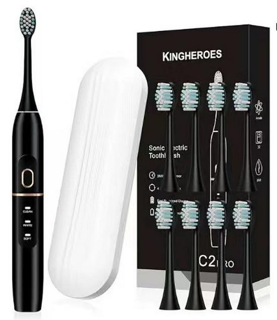 Advanced Ultrasonic Electric Toothbrush: Soft Bristles, Rechargeable, Ideal for Home and Travel, Perfect Adult Gift