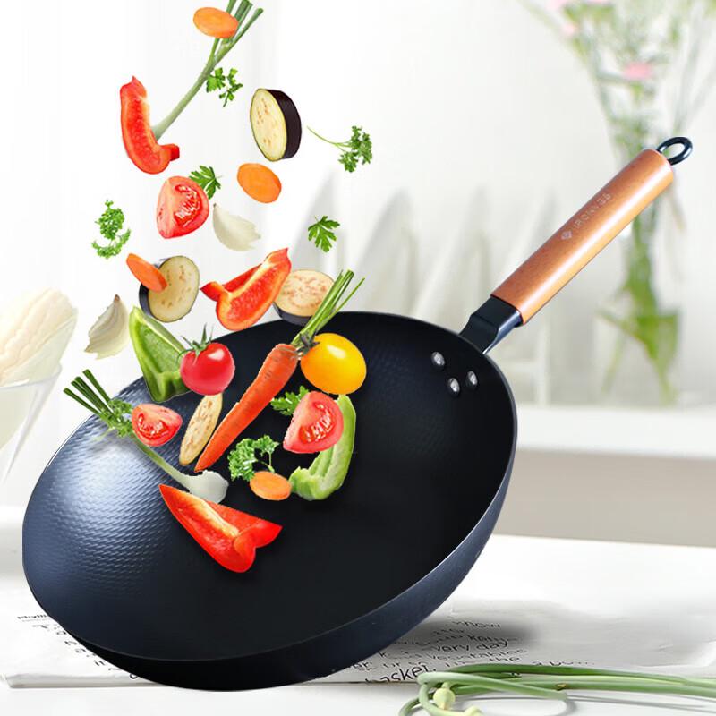 Yileya Non-Stick Iron Stir-Fry Wok