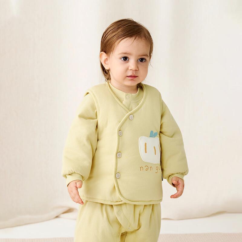 TONGTAI Baby Padded Cotton Vest 73cm жёлтый
