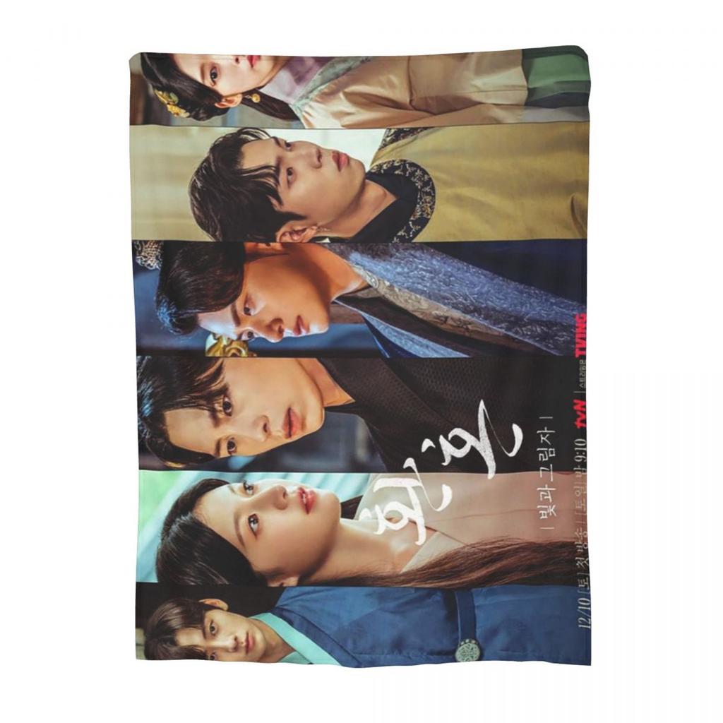 Kdrama Alchemy Of Souls Light And Shadow Blankets Soft Warm Flannel Throw Blanket Bedding for Bed Living room Picnic Home Couch