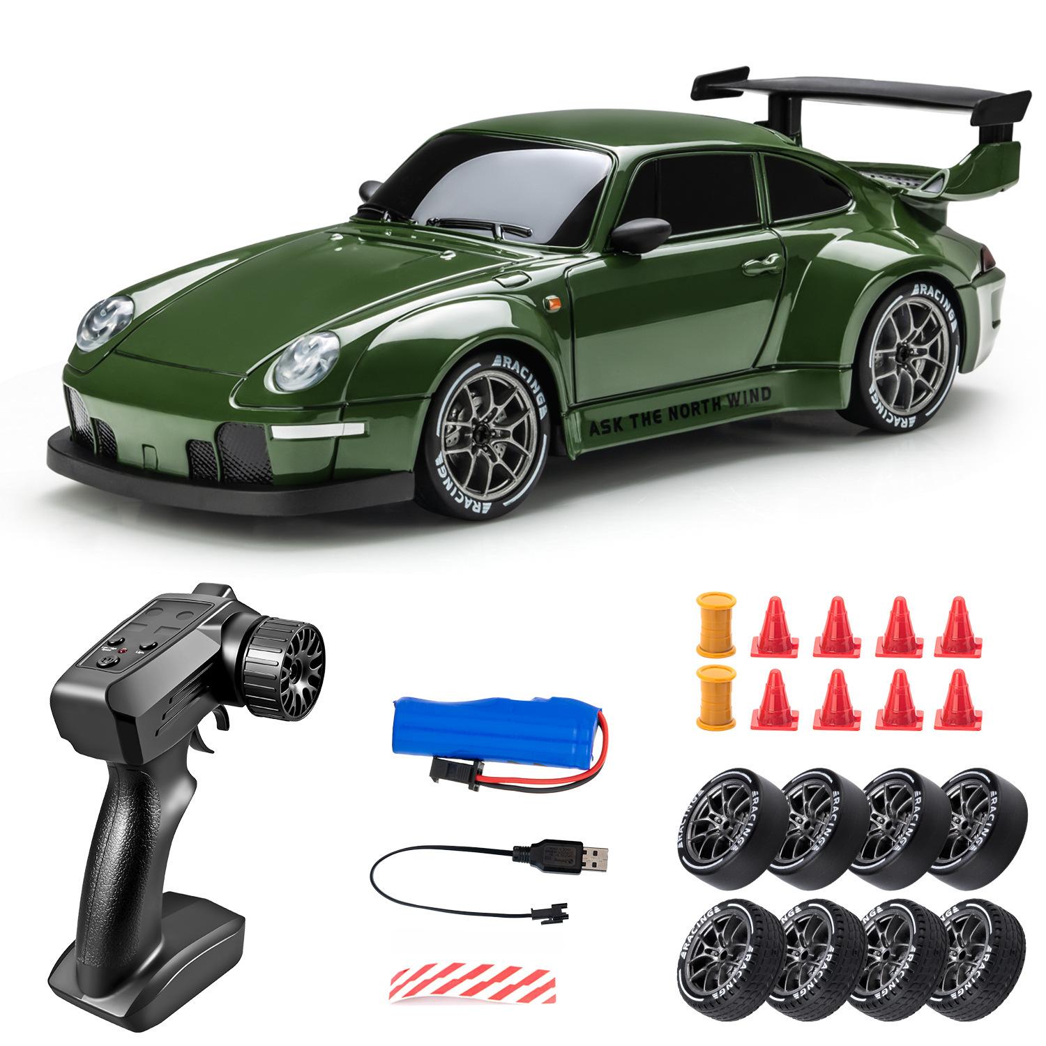 Photos - RC Car 1: 24 Speed Four-Wheel Drive Rc Drift Remote Control Car 2.4G Remote Control Racing Car Children Electric Toy Christmas Gift