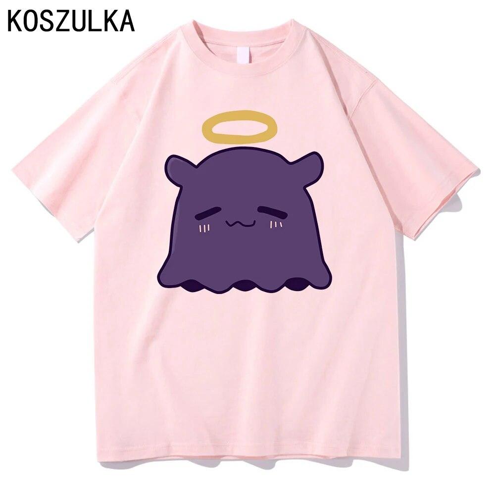 Hololive Takodachi T-shirt High Quality Cotton Tee Shirt Summer T Shirts Graphic Sudaderas Tako Unisex/women Hip Hop Sweatshirts Unisex