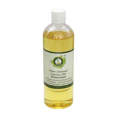 R V Essential Reines Mandelträgeröl 100ml- Prunus Dulcis (100% Rein und Natürlich Kaltgepresst)