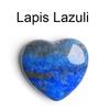Heart-Shaped Natural Crystal Gemstone Pendant (20mm)