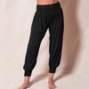 Neue Haremshose für Damen, Elastischer Bund, Einfarbige Locker Geschnittene Casual Yoga Jogginghose mit Bündchen an den Knöcheln für Zuhause, Freizeit und Sport