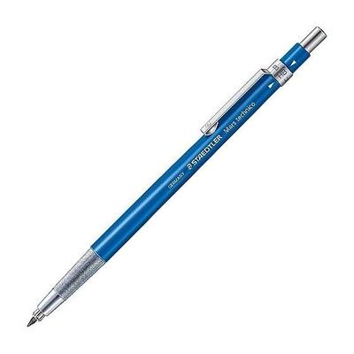 STAEDTLER Mars Technico 780 C Holder for 2mm Lead, Drafting, with Lead Sharpener and Super-Click Mechanism, Alloy Grip, Plastic Barrel